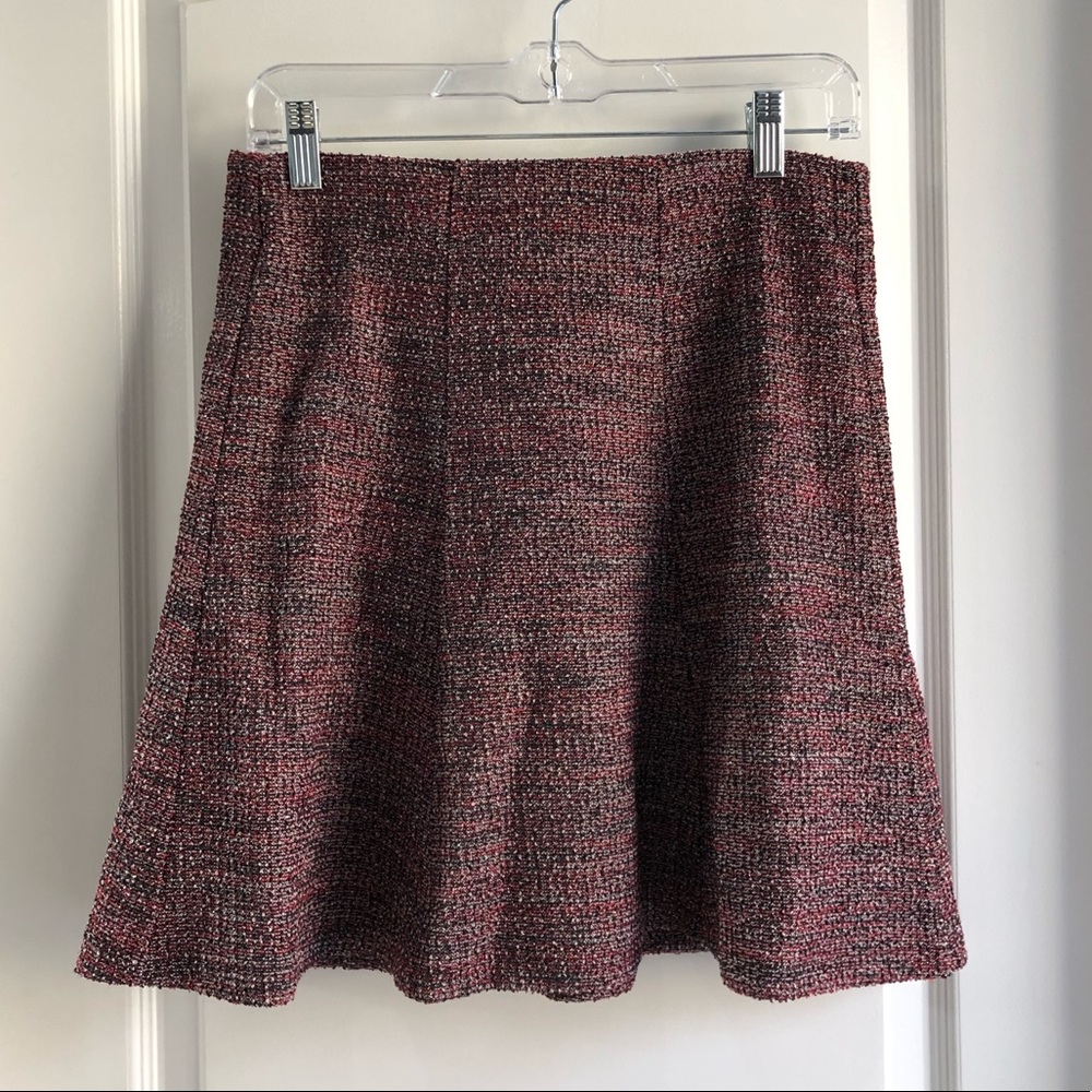 Petite Marled Flippy Skirt